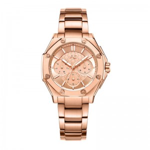 Alexandre Christie AC 9601 Full Rosegold Steel Lady BFBRGLN